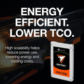 Seagate Nytro 5550M 15mm XP6400LE70035 6.4TB PCIe Gen4 x4 NVMe 2.5" SSD